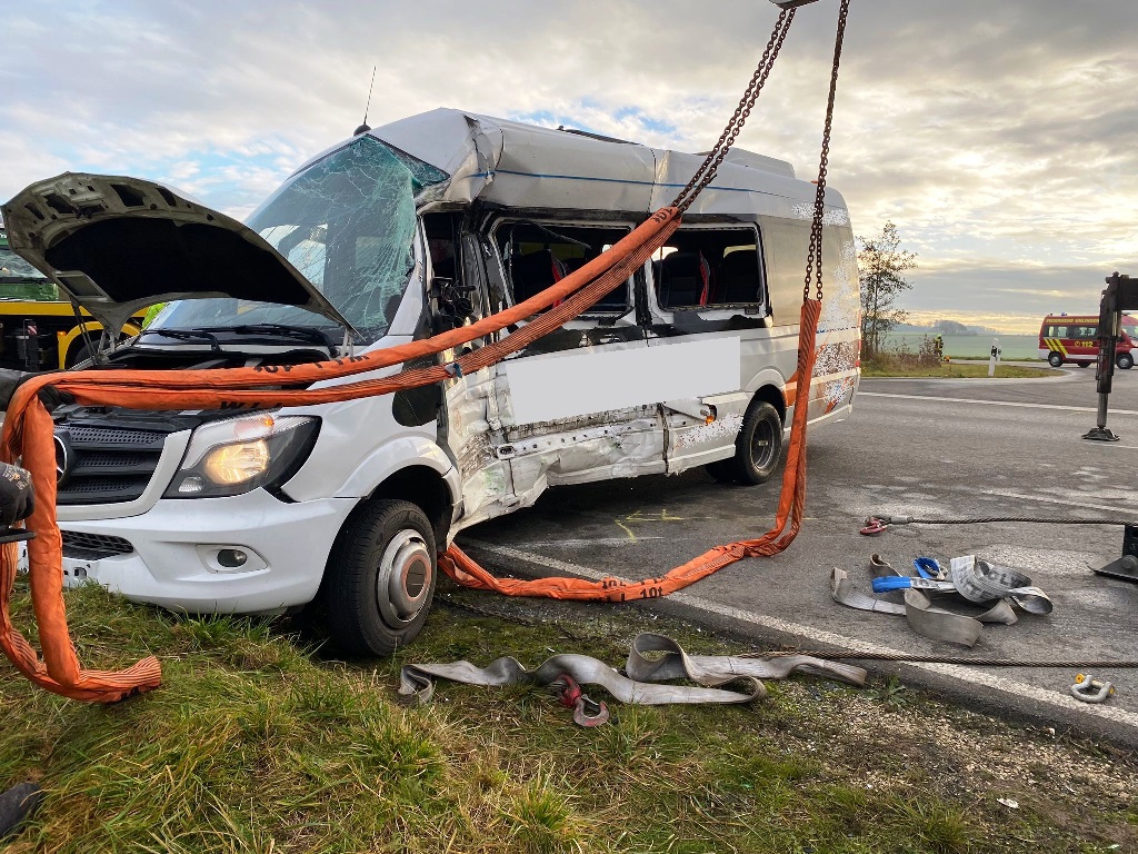 Feuerwehr Riedlingen - Verkehrsunfall B311 Riedlingen - Unlingen